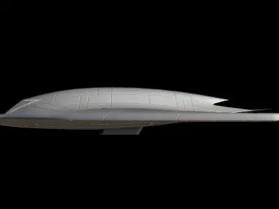 Hongdu GJ-11 Sharp Sword Low-poly 3D model