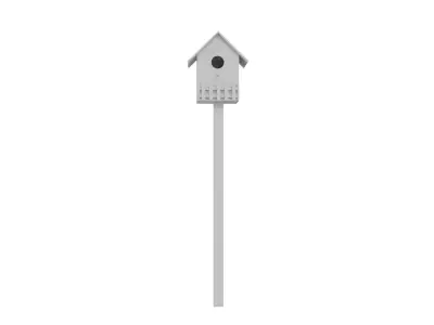 Bird House Free 3D model