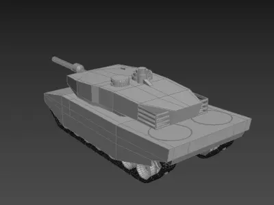 Leopard 2 A6 3D model