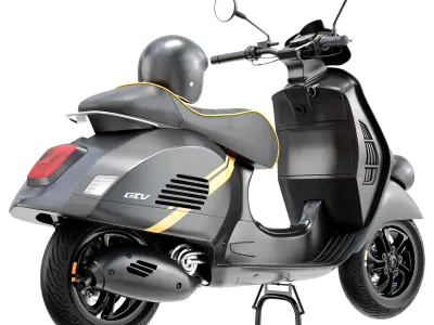 vespa gtv 300 3D model