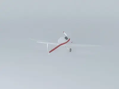 plane copy for antics 3D model