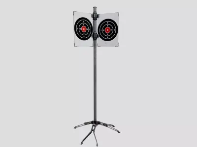 Spinning shooting target Low-poly 3D model