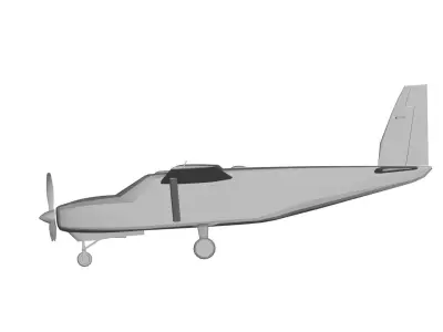 Cessna Caravan 675 3D model purchase