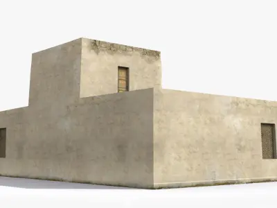 Arab x16 Low-poly 3D model