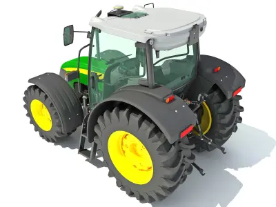 Generic Tractor 3D model