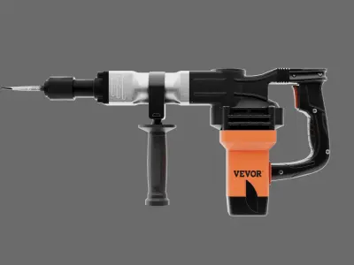 Automatic Hammer Low-poly 3D model