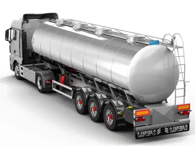 TRUCK XLX Fuel Tank 3D model