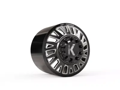FRONT KG1 KD001-B-2 DUALLY WHEEL 3D MODEL 3D model