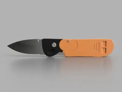 Survival Knife 3D model