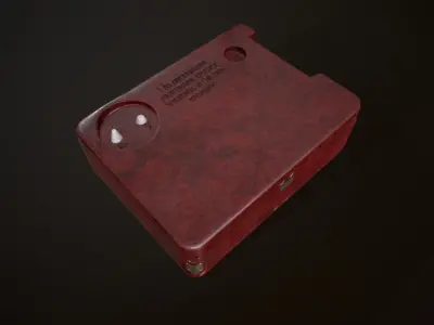 Military phone TA-57 3D model