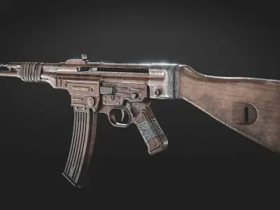 StG 44 - Post Apocalyptic Series Low-poly 3D model