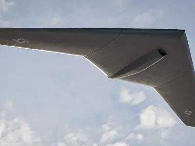 Lockheed Martin RQ-170 Sentinel Low-poly 3D model