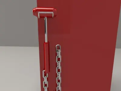 Emergency box 3D model