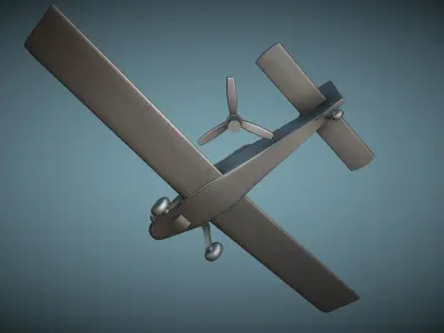 Air Tractor AT-402B - 3D Printable Model 3D print model