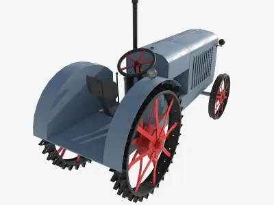  tractor 30s 3D model