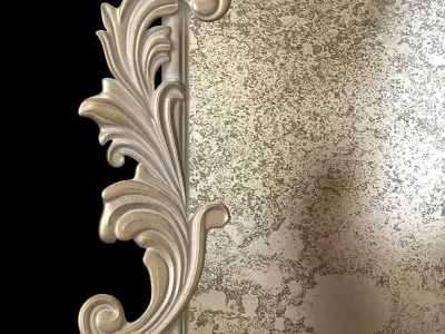 Kirklands Home Ornate Leaner mirror 3D model