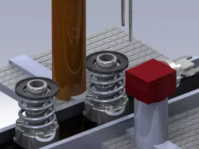 Conveyor assembly design Free 3D model