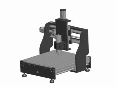 CNC engraving machine 3D model purchase