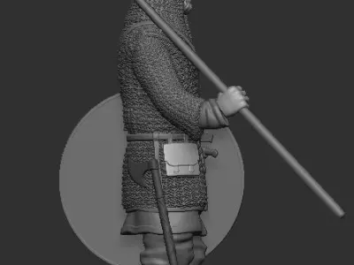 battle warrior 1 3D print model