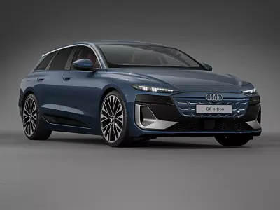 2025 Audi S6 Avant e-tron 3D model