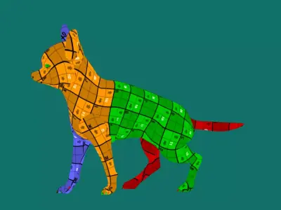 Chihuahua Dog Free 3D model