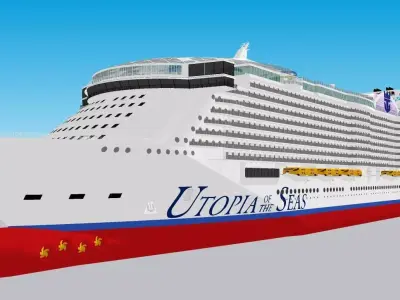 UTOPIA OF THE SEAS 3D model