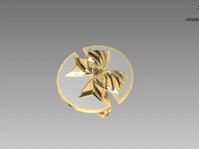 3d model bow ring design 3D model