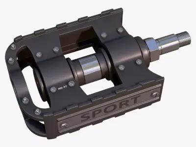 Bicycle Pedal Platform M1 3D model