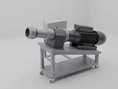 Color Extruder Machine 3D model