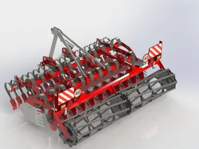 WG 0026 - Landscape discator 300 3D model