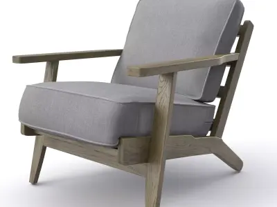 Picket House Furnishings Mercer Accent Chair  - Armchair 3D model