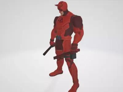 Daredevil - Marvel Rivals 3D model