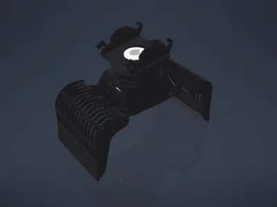 Sorting grab scale model 3D model