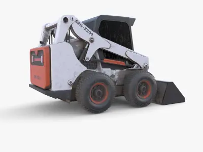 Skid steer loader V4 3D model