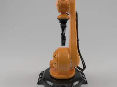 industrial robot arm Low-poly 3D model purchase