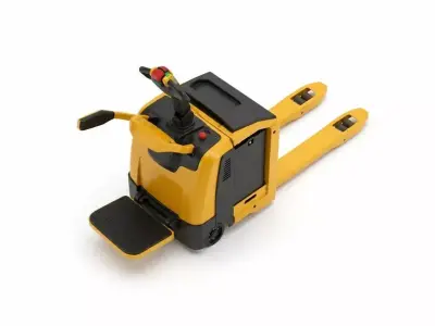 Industrial Logistics Electric Ride On Pallet Jack 3D model
