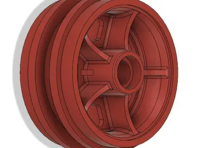 m4 sherman m3 lee roadwheel  3D print model