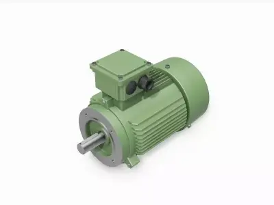 100L B14a IEC electric motor - 3D CAD model 3D model
