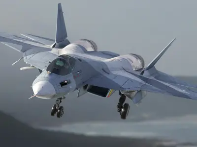  Stealth Multirole Fighter SU-57 