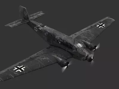 JU52 Germany dears please help by buying 3D model