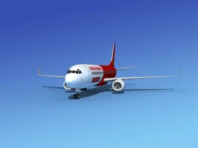 Boeing 737-800ER Vin Air Denmark 3D model