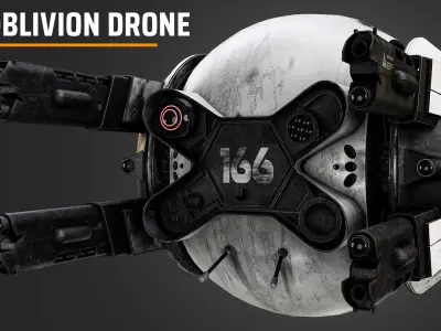 Oblivion Drone 3D model buy