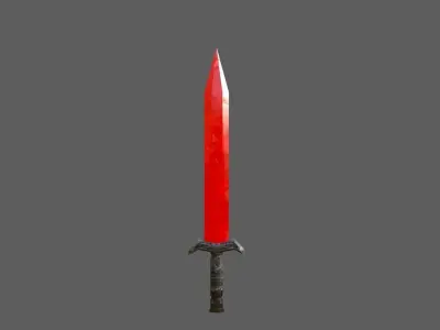 Stylized Swords Pack Free 3D model