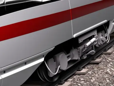 ICE-T Train 2011 3D model