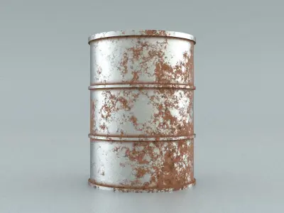 laos Game Barrel 3D model