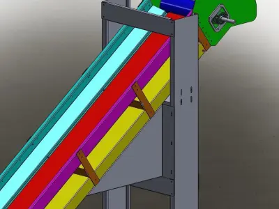  conveyor belt 3D model