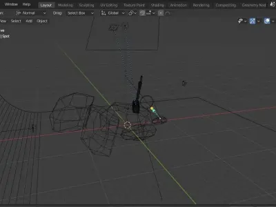 Desert hammer in low poly style Free low-poly 3D model