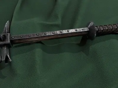 Lucerne hammer Low-poly 3D model