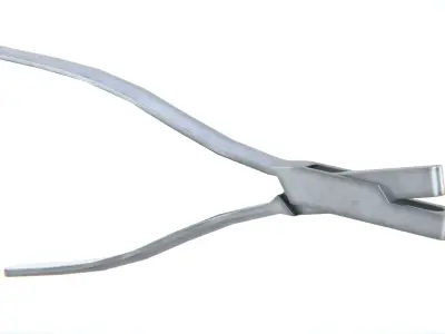 Ticket Punch Pliers  - Handheld Cutter Tool Low-poly 3D model