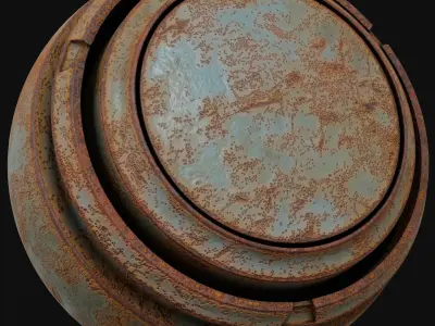 Painted Metal Substance Smart Materials Vol 2  Texture